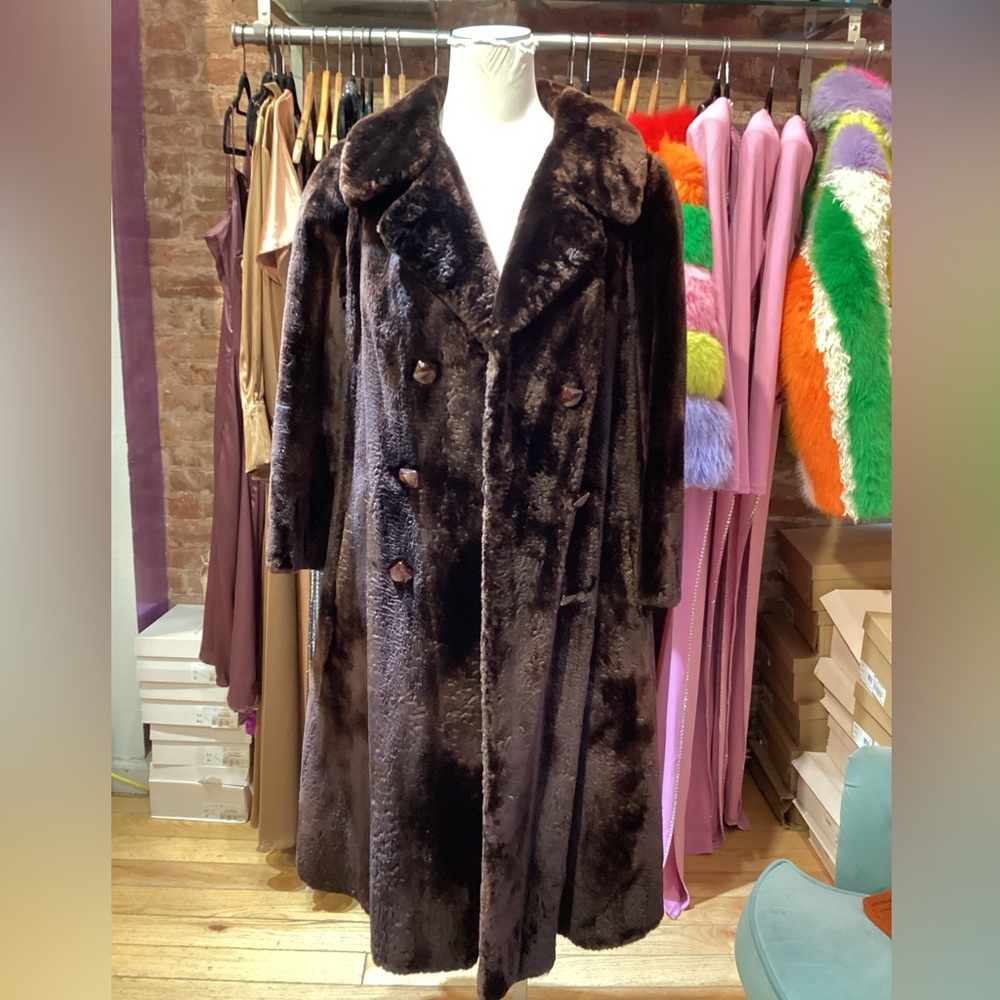 Vintage 1950’s sheared beaver coat